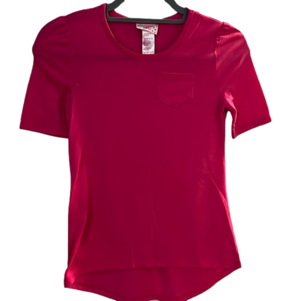Extremely Me! Girls Short Sleeve Crew Neck Top Like New Condotion Size M (10/12)